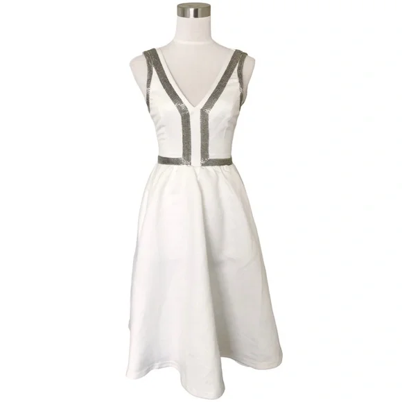 parker fit and flare dress Parker